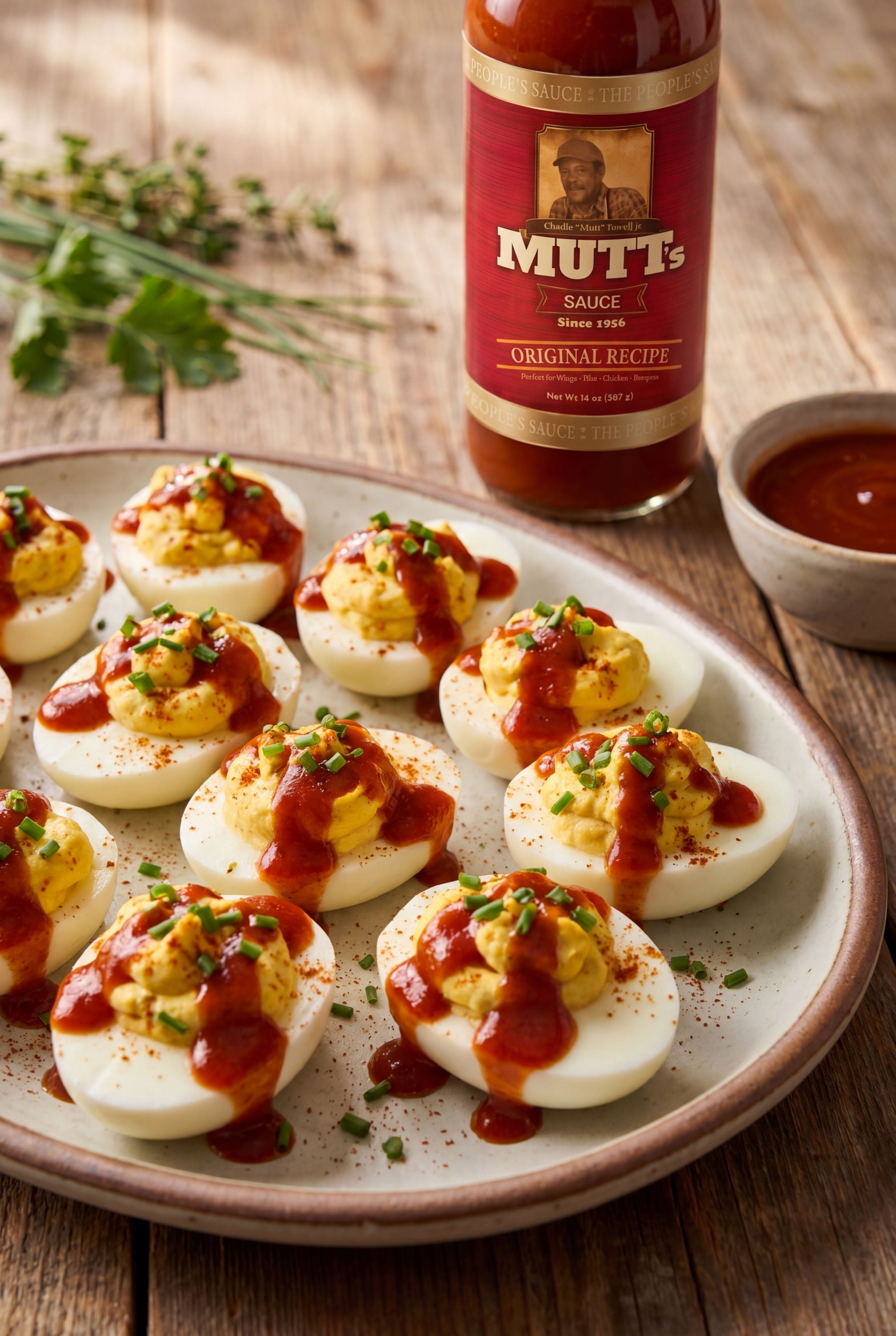 Mutt's Sauce Deviled Eggs | BBQ Twist on a Classic | Easy Appetizer